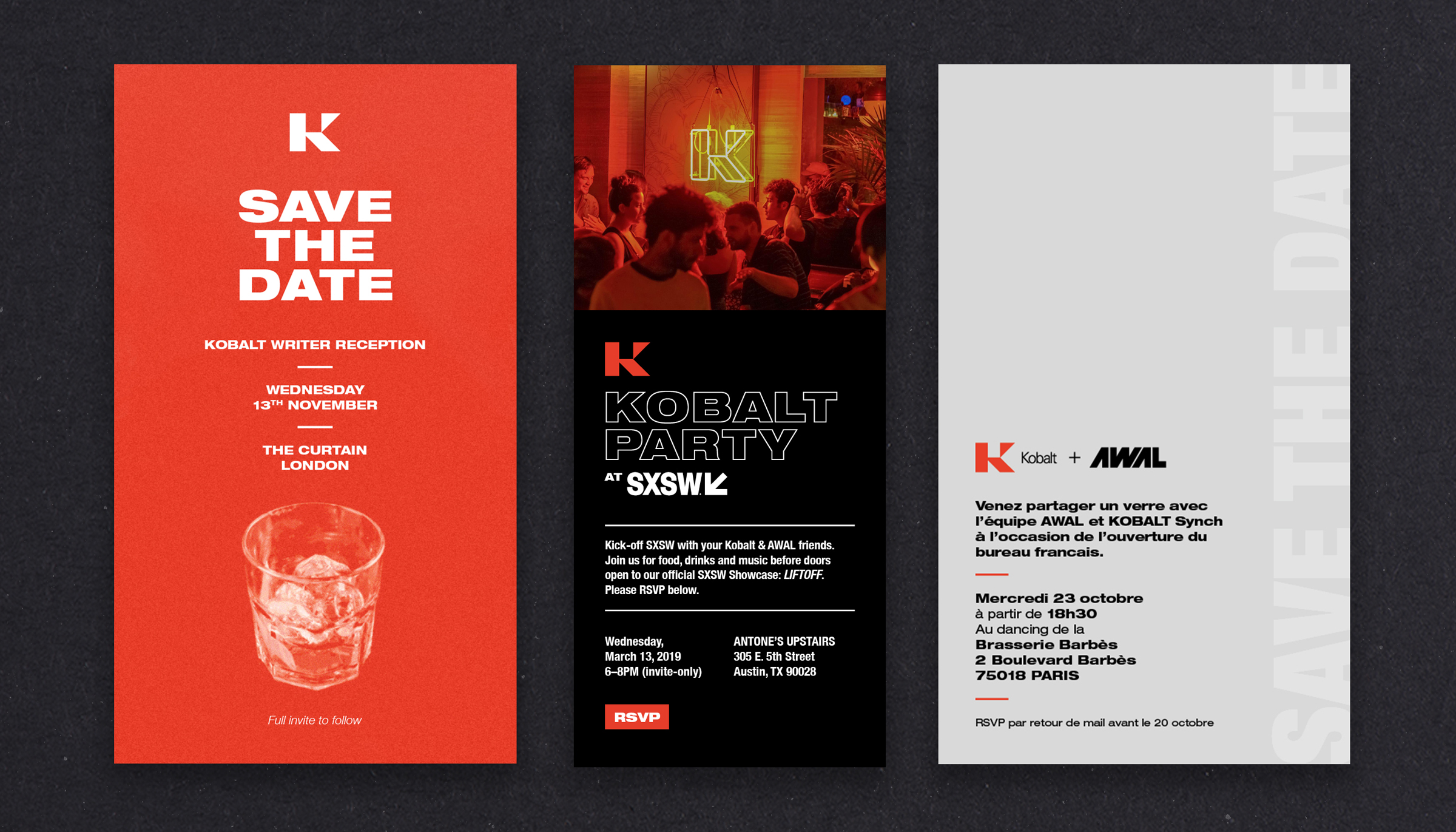 Kobalt Invites