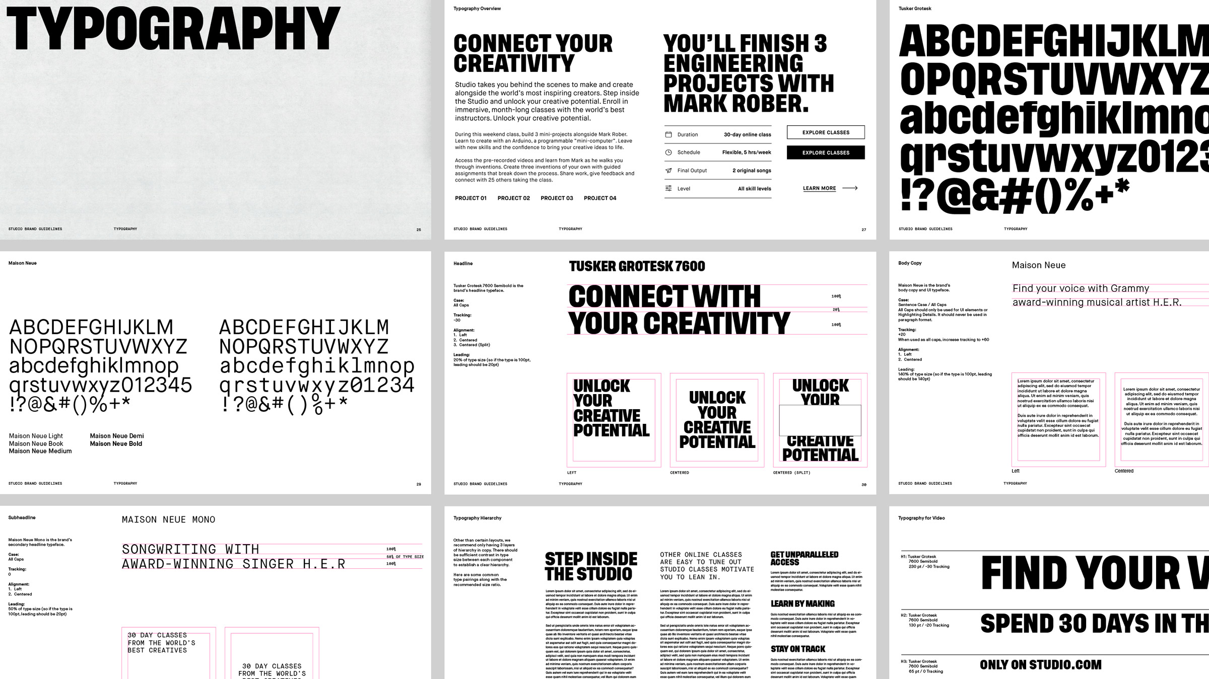 Studio Typography